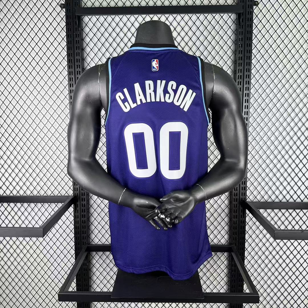 Utah Jazz 25/26 Casa #00 Camisa Roxa, foto 1