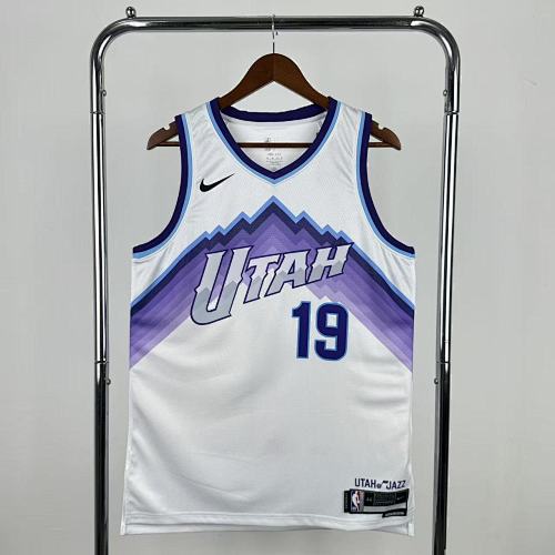 Utah Jazz 25/26 #19 Camisa Branca