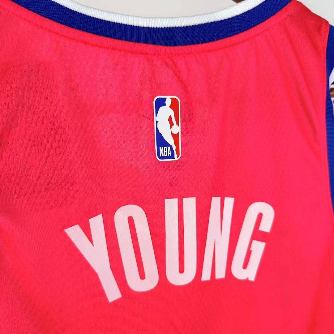 Washington Wizards 22/23 City Edition #3 Trae Young Camisa, foto 4