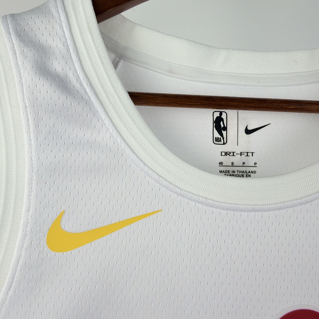 Cleveland Cavaliers 22/23 #1 James Harden Camisa Branca, foto 8