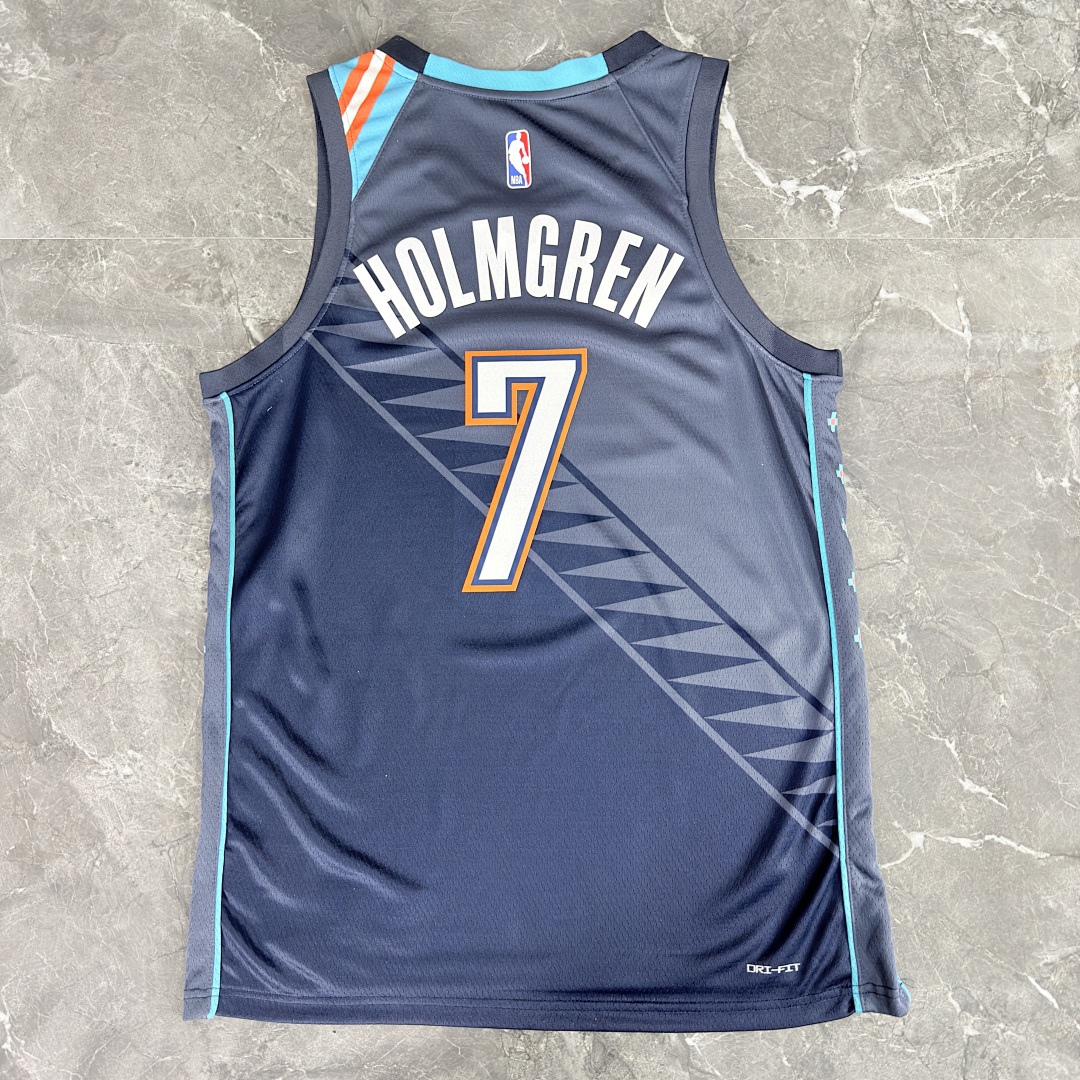 OKC Thunder 25/26 City Edition #7 Chet Holmgren Camisa, foto 9