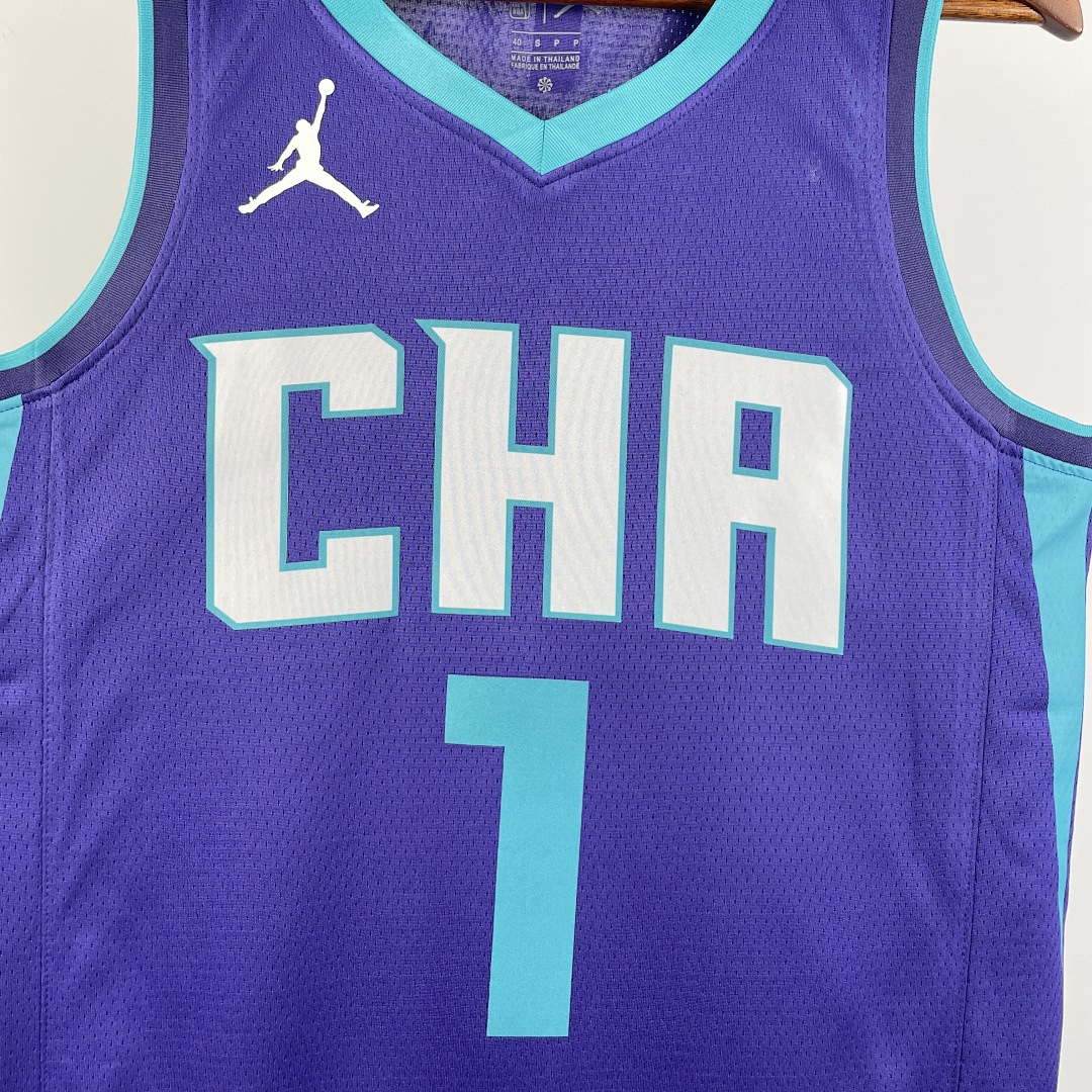 20赛季 黄蜂队 CHA飞人限定 1号鲍尔, foto 6