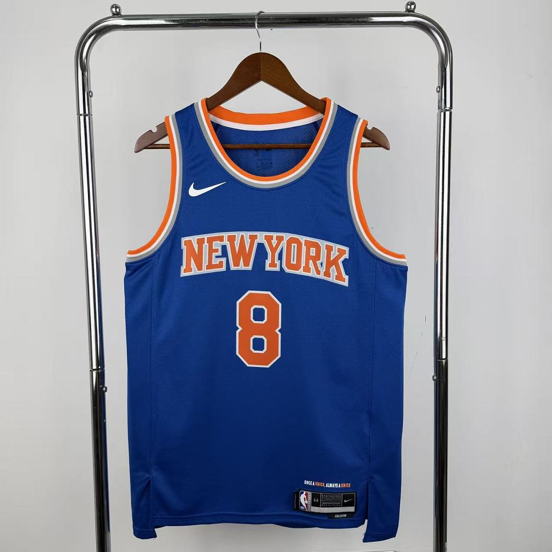 New York Knicks 22/23 #8 Camisa Azul, foto 6