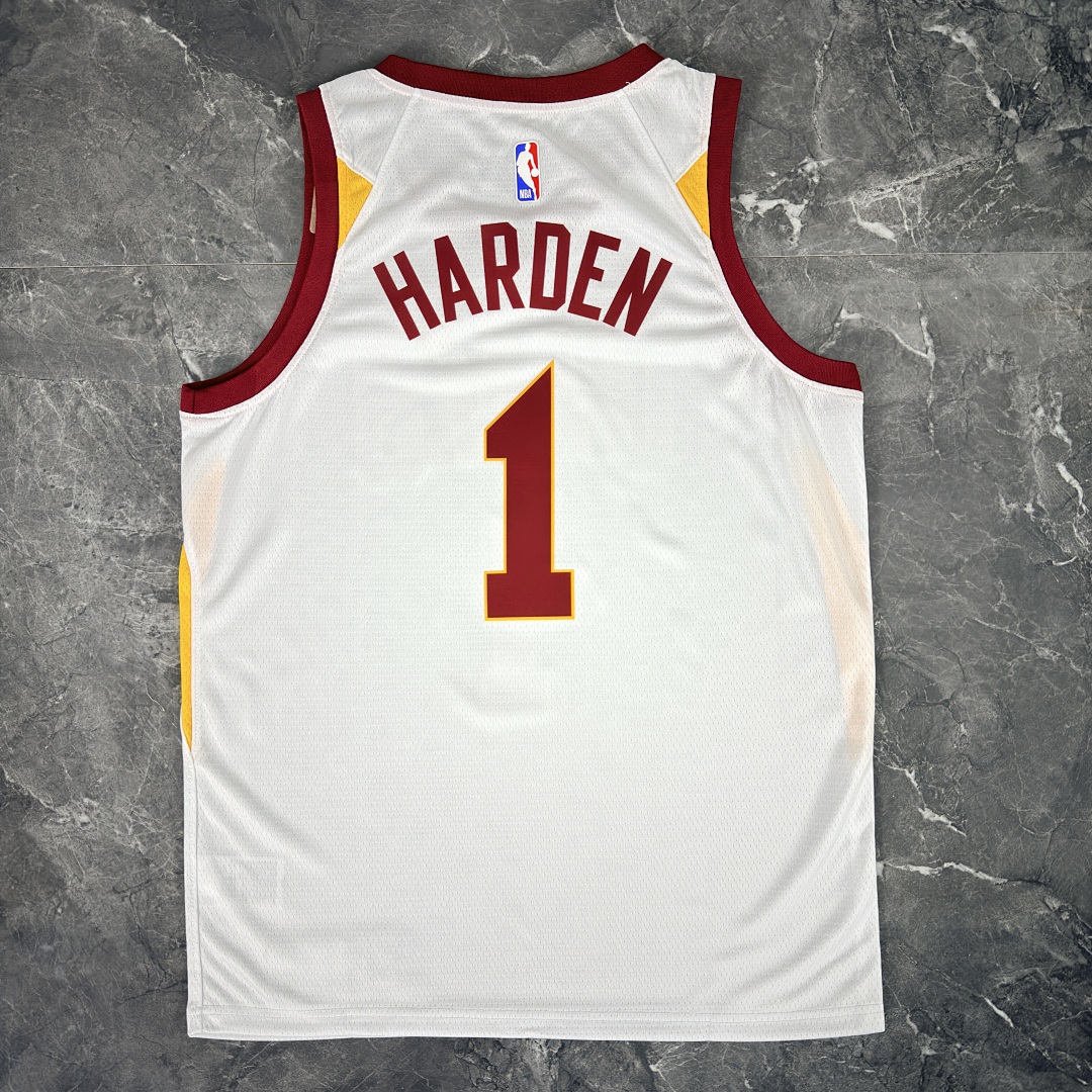 Cleveland Cavaliers #1 James Harden Camisa Branca, foto 5