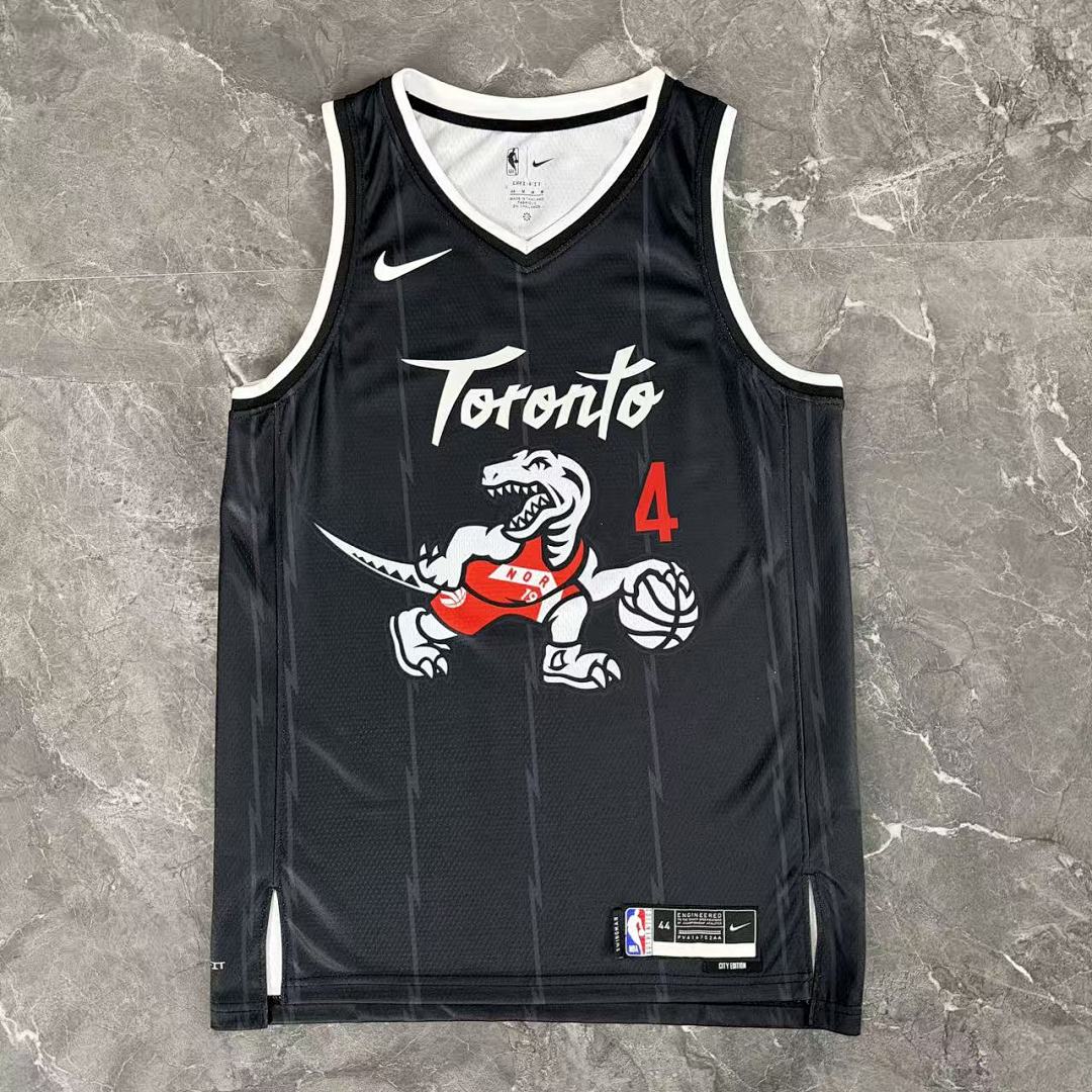 Toronto Raptors 25/26 City Edition #4 Camisa, foto 11