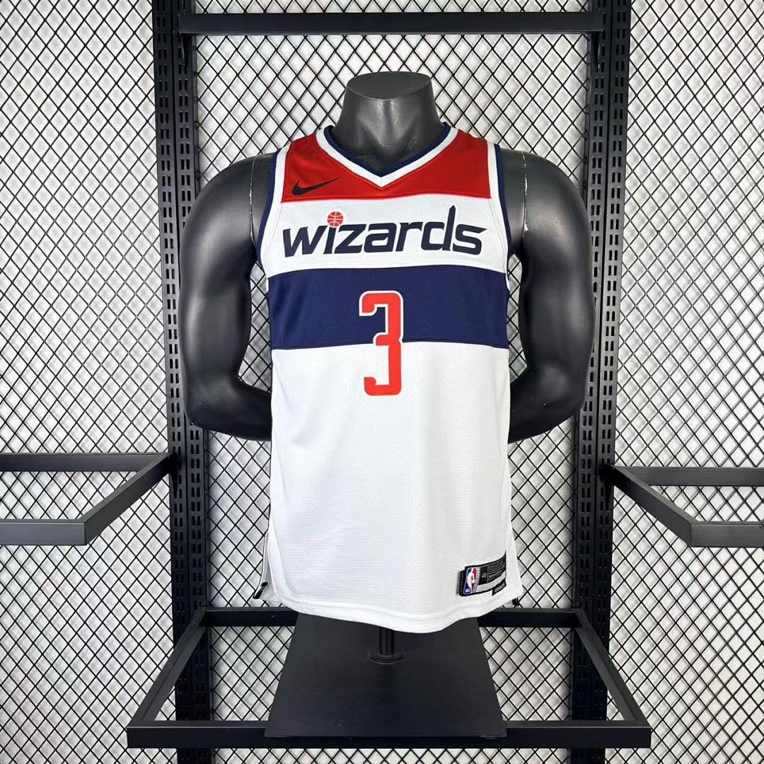 Washington Wizards 22/23 #3 Trae Young Camisa Branca, foto 2