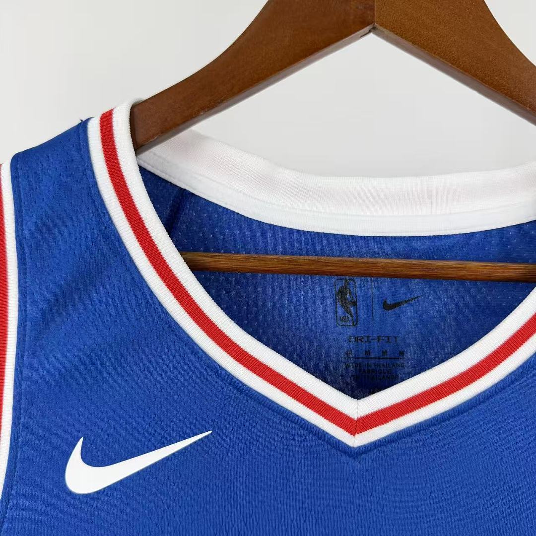 Philadelphia 76ers Visitante #7 Jaylen Brown Camisa Azul, foto 7