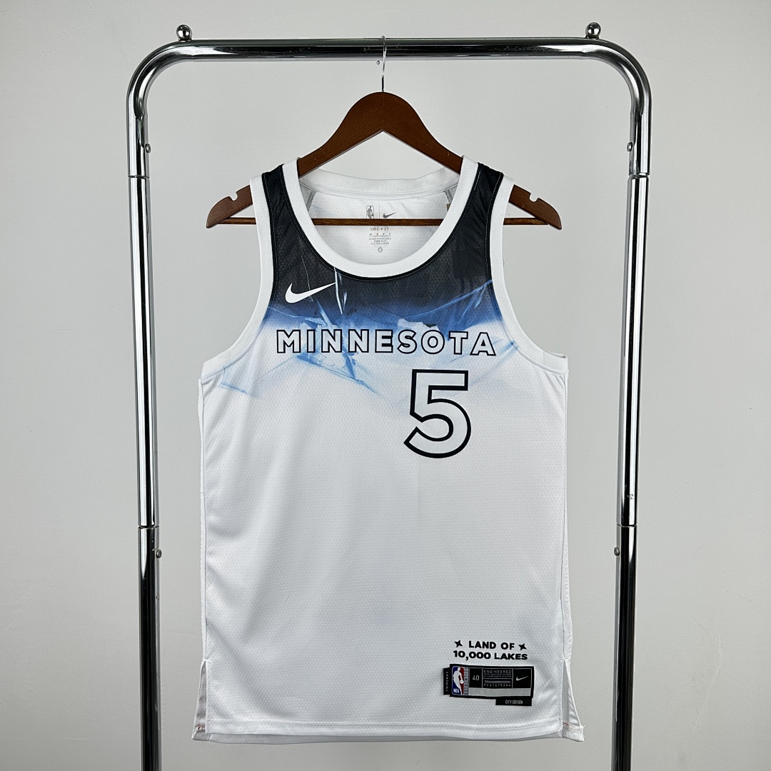 25赛季 森林狼队 城市版 5号 爱德华兹, foto 10