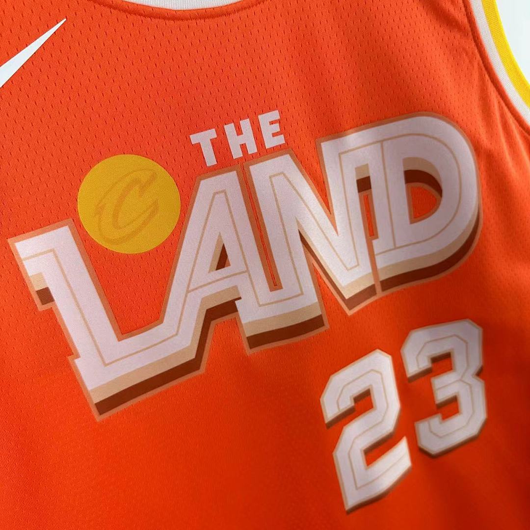 Cleveland Cavaliers 25/26 City Edition #23 LeBron James Camisa, foto 3