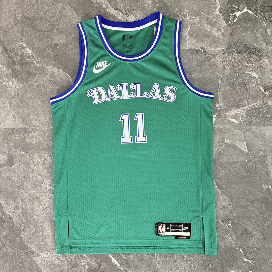 Dallas Mavericks 25/26 Retrô #11 Kyrie Irving Camisa Verde, foto 8