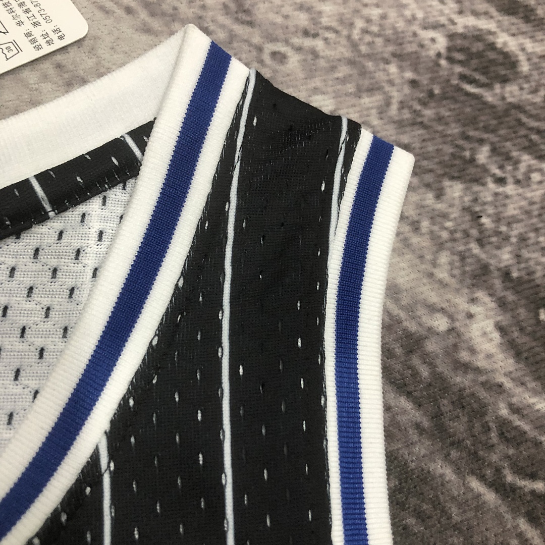 MN女款露脐复古球衣:魔术队 黑色 1号 哈达威, foto 16