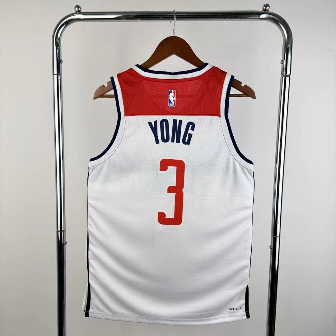 Washington Wizards 22/23 #3 Trae Young Camisa Branca, foto 11