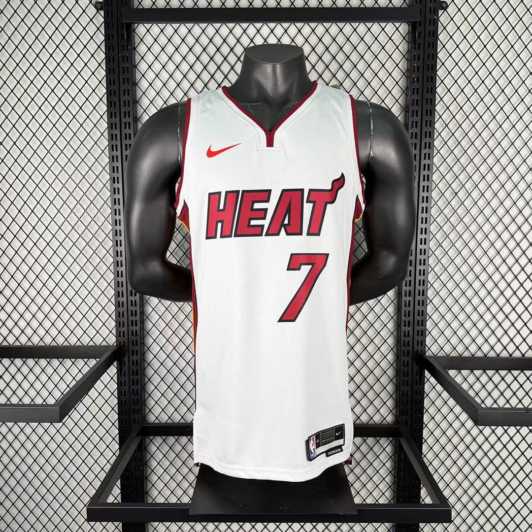 Miami Heat Gola V #7 Giannis Camisa Branca, foto 2