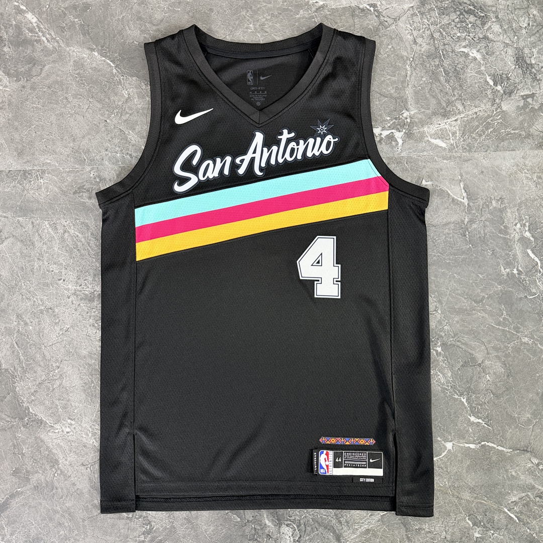 San Antonio Spurs 25/26 City Edition #4 Camisa, foto 11