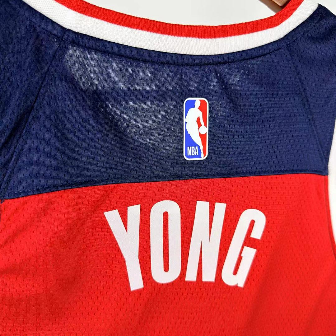 Washington Wizards 22/23 #3 Trae Young Camisa Vermelha, foto 4