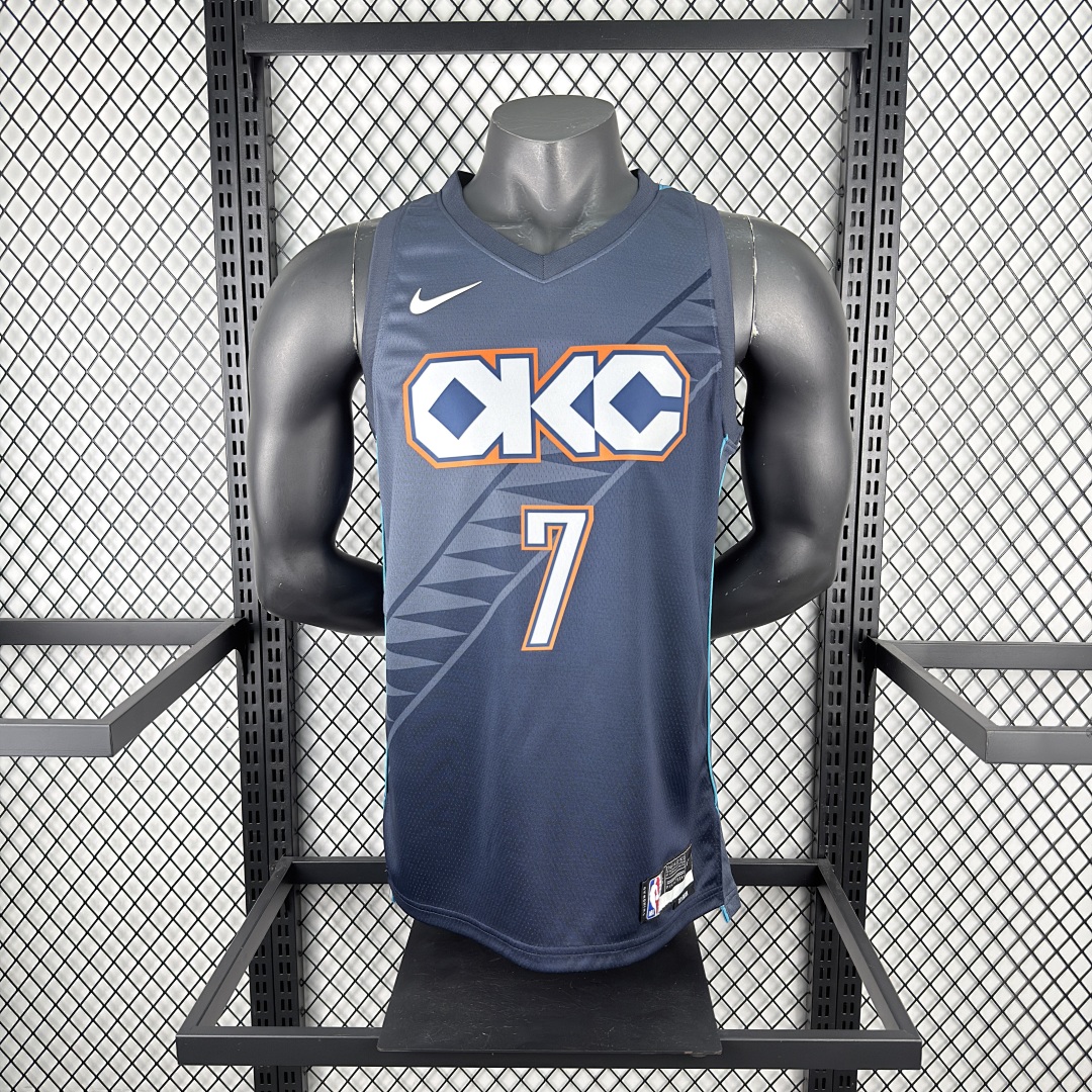 OKC Thunder 25/26 City Edition #7 Chet Holmgren Camisa, foto 4