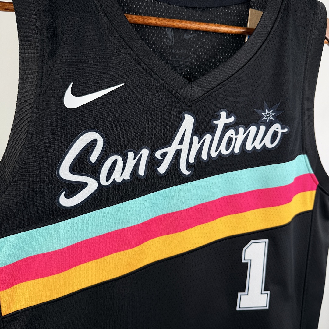 San Antonio Spurs 25/26 City Edition #1 Camisa, foto 7