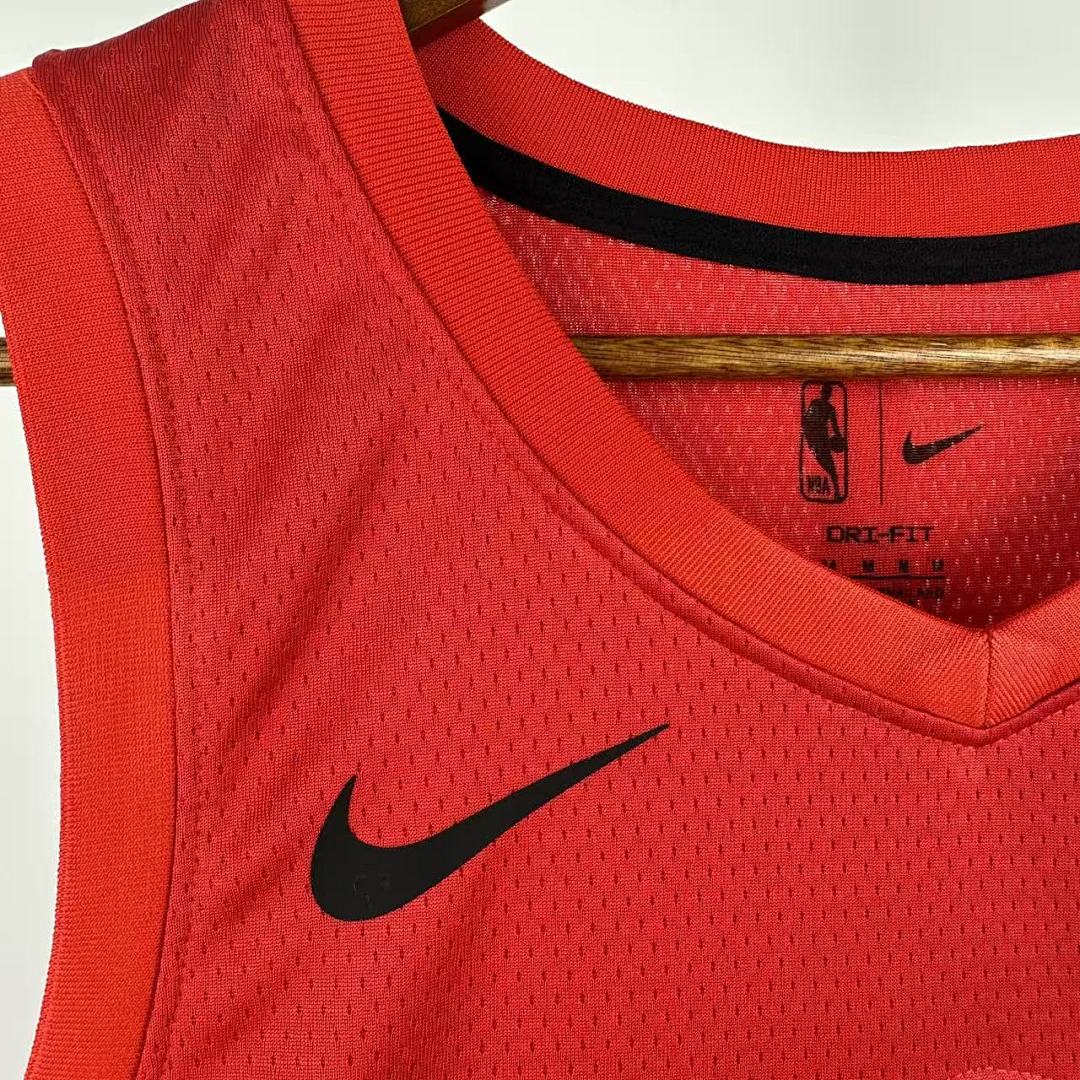 Toronto Raptors 22/23 Visitante #3 Brandon Ingram Camisa Vermelha, foto 5